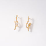 Aretes Vakr en Oro laminado 18k Para Dama