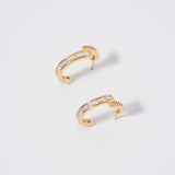 Aretes Vallée en Oro laminado 18k Para Dama