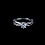 Infinity Ring in Silver 925 for Lady