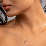 925 Silver Mini Heart Chain For Lady