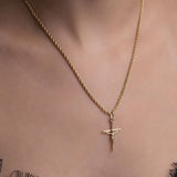 Bow Chain Necklace 45 cm in 18k Gold Plated For Lady
