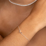 Moon Bracelet in 925 Silver for Lady