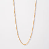 2.5 mm Military Chain in 18k Laminated Gold For Men