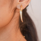 Aretes Panthere en Oro laminado 18k Para Dama