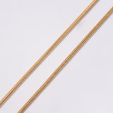 18k Gold Plated Mouse Tail Bracelets For Couples