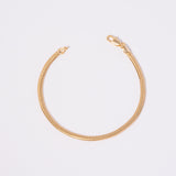 Pulsera Serpiente en Oro laminado 18k