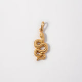 18k Gold Plated Snake Pendant