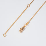 Bismarck 45cm Chain in 18k Laminated Gold for Lady