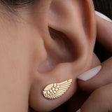 18k Gold Plated Wings For Lady