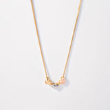 Bismarck 45cm Chain in 18k Laminated Gold for Lady