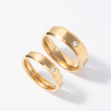 Anillos Unbroken en Tungsteno Para Pareja