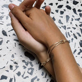 Pulseras Unity en Oro laminado 18k Para Pareja