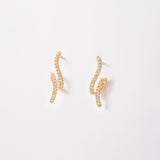 Aretes Vakr en Oro laminado 18k Para Dama