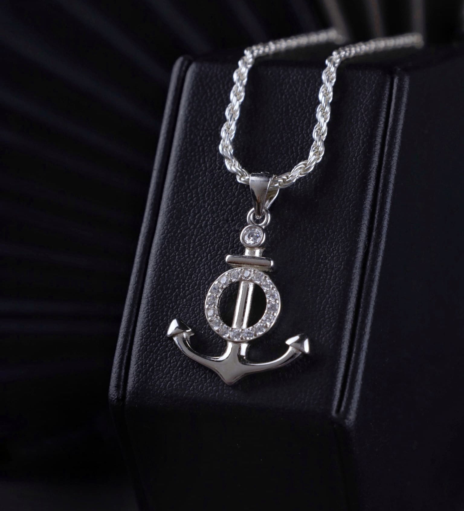 925 Silver Bow Chain For Men