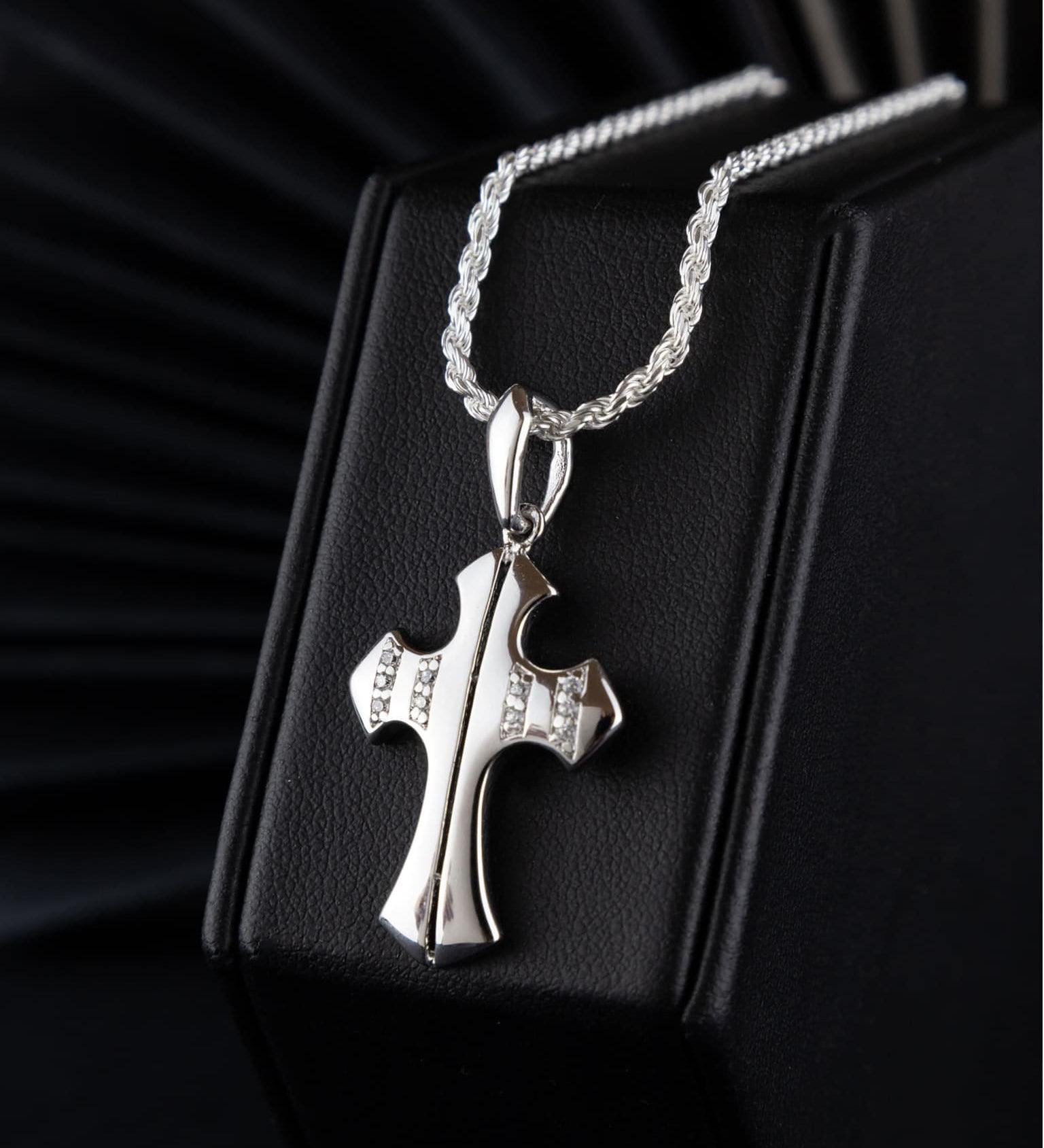 925 Silver Bow Chain For Men