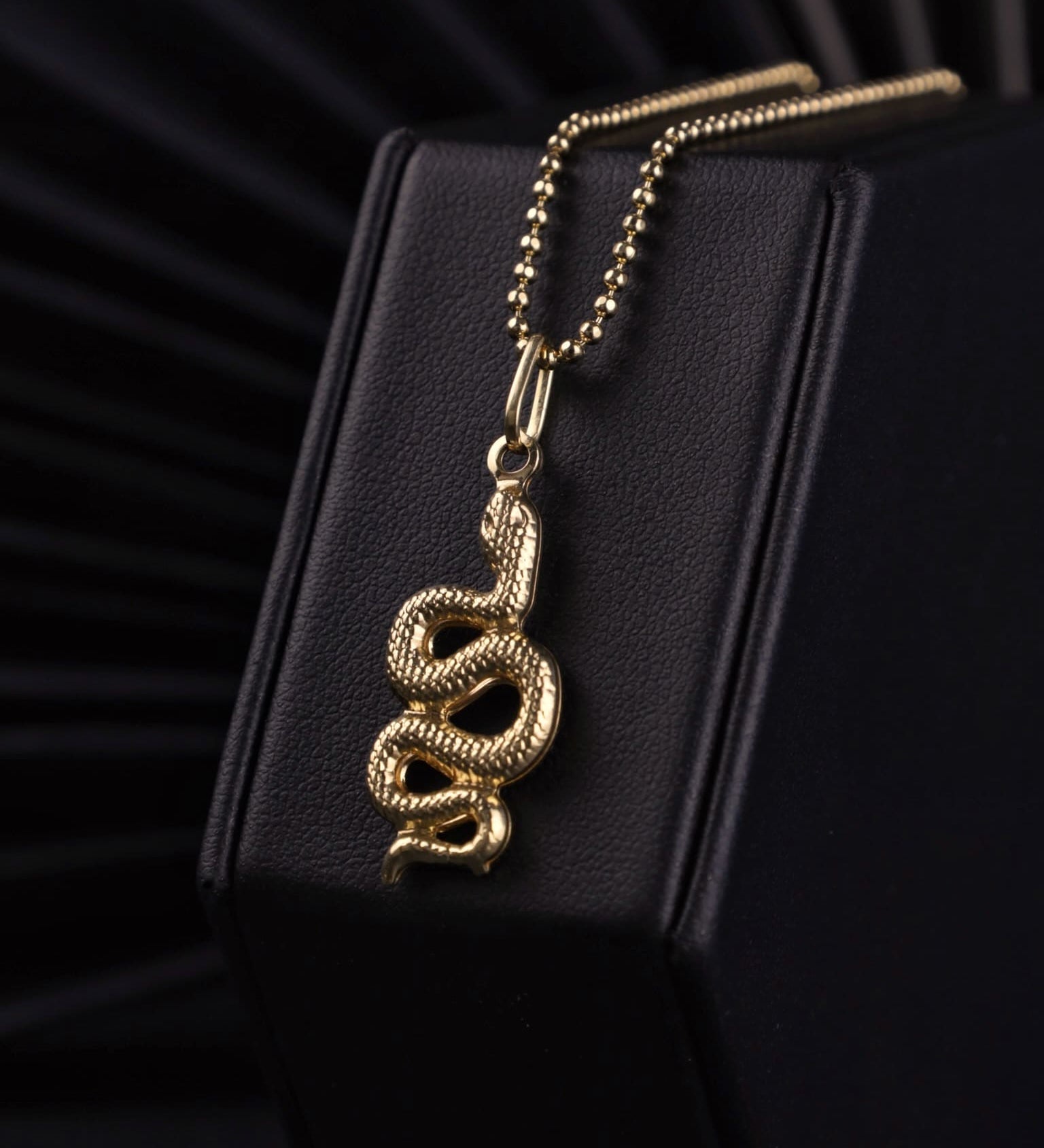 1.5 mm Military Chain in 18k Gold Plated For Men