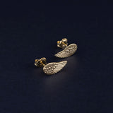 18k Gold Plated Wings For Lady